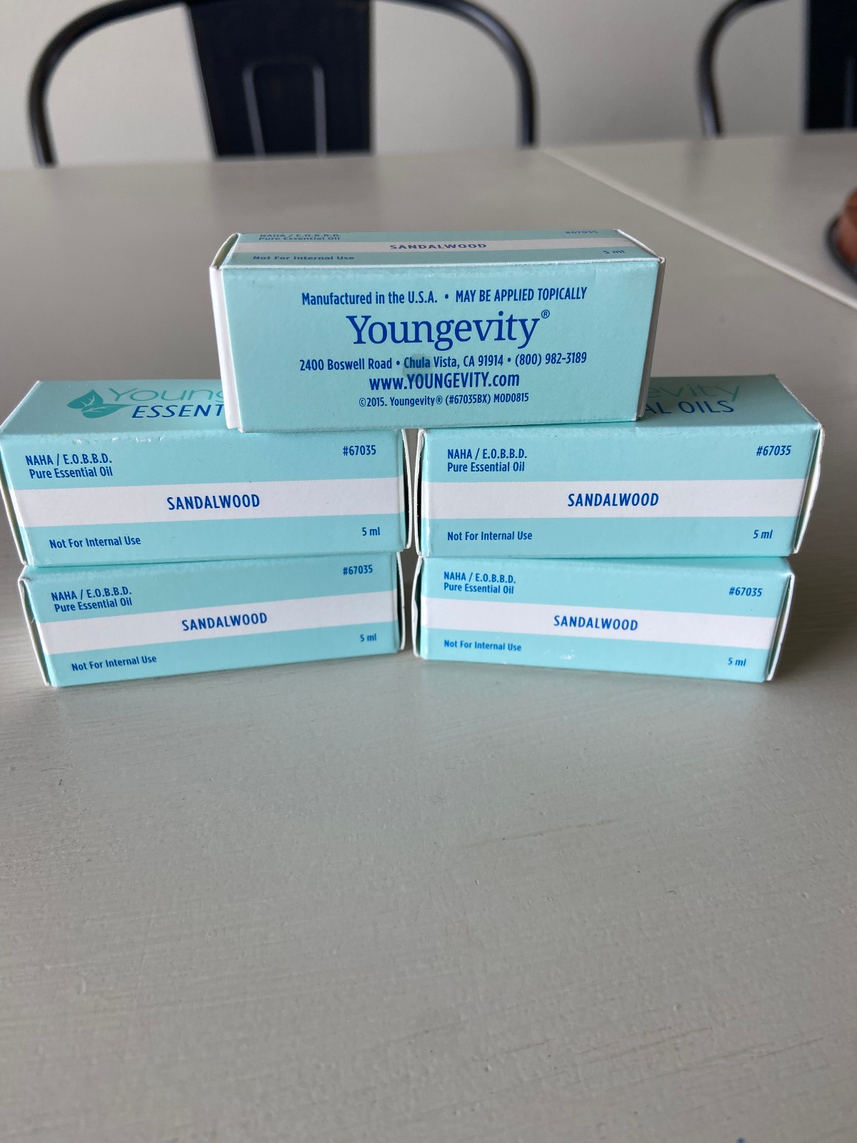 Youngevity Pure Essential Oils – Sandalwood 5ml New