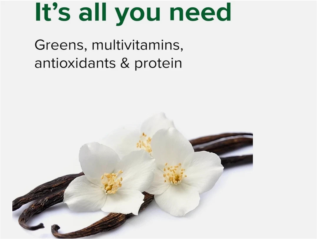 Vibrant Health Maximum Vibrance Version 7.0 Vanilla Bean 21.5 oz All Nutrients