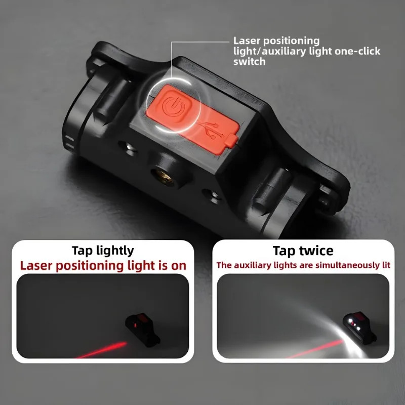 Car Wheel Balancer Laser Positioning Infrared Spot Finder Light USB Rechargeable