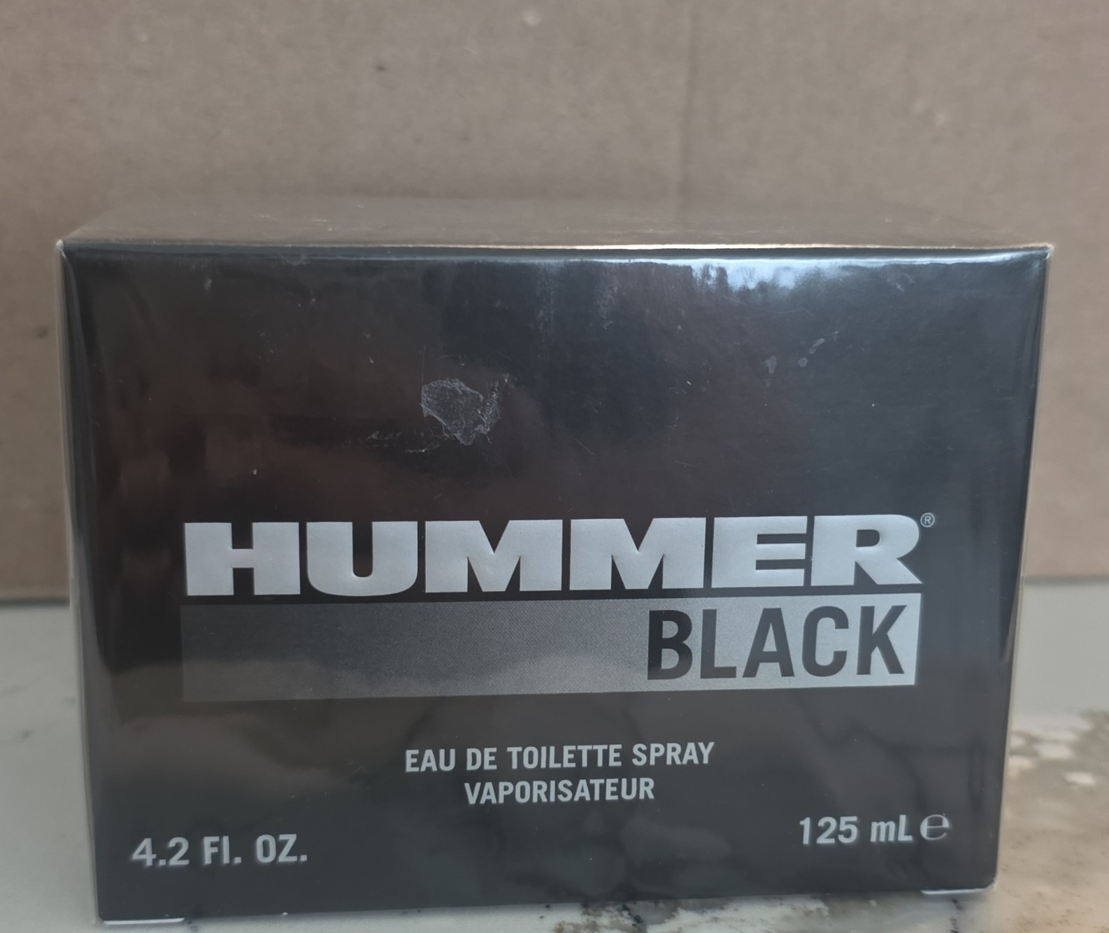 Hummer Black Eau de Toilette Spray Vaporisateur Regular Size 4.2 fl oz 125 mL