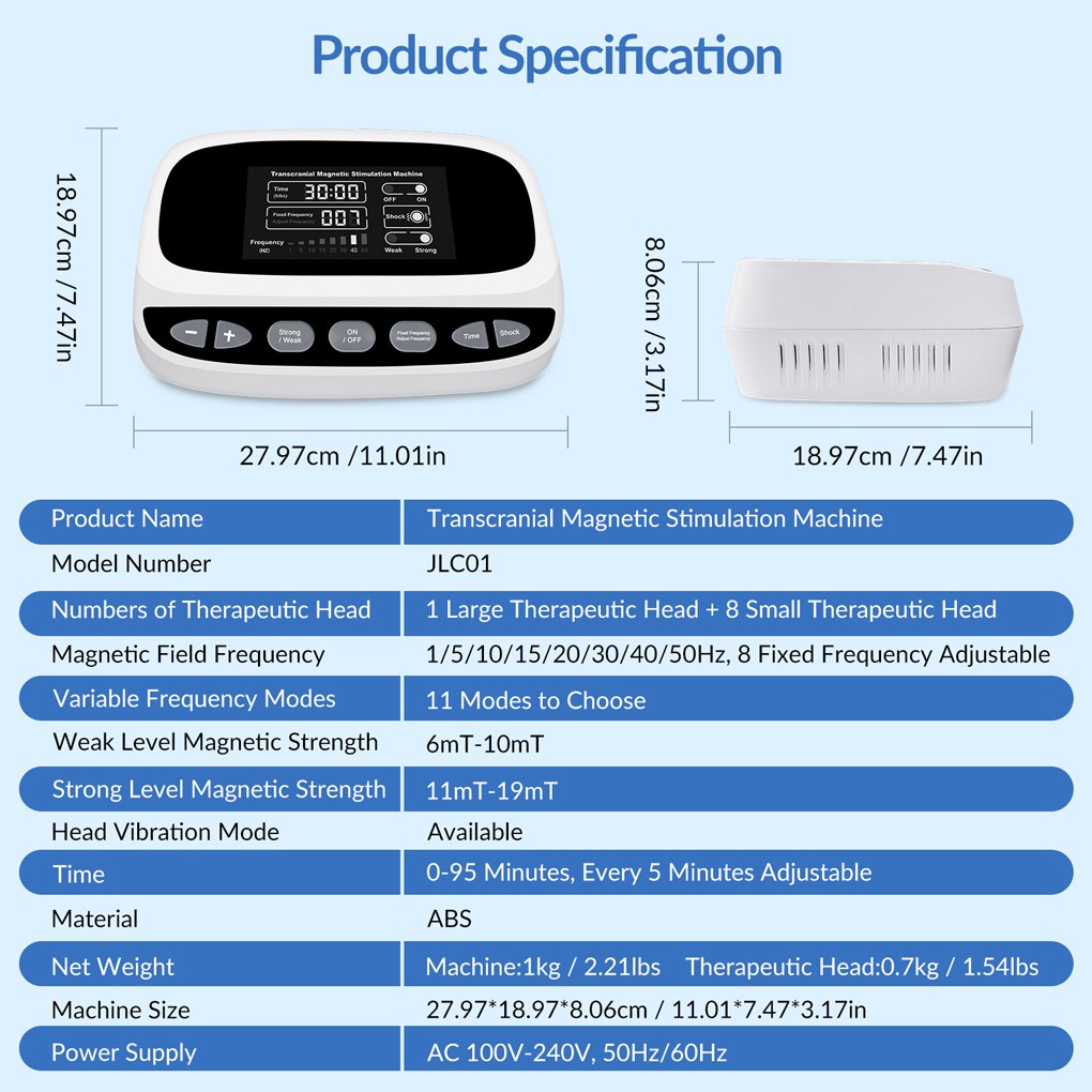 Repetitive Transcranial Magnetic Machine for Parkinsons Brain Wellness At Home