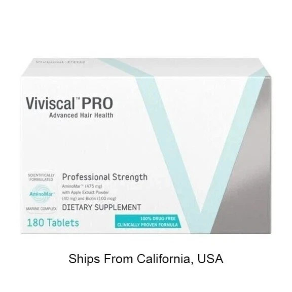 Viviscal V04805 Professional Hair Growth Tablets – 180 Tablets