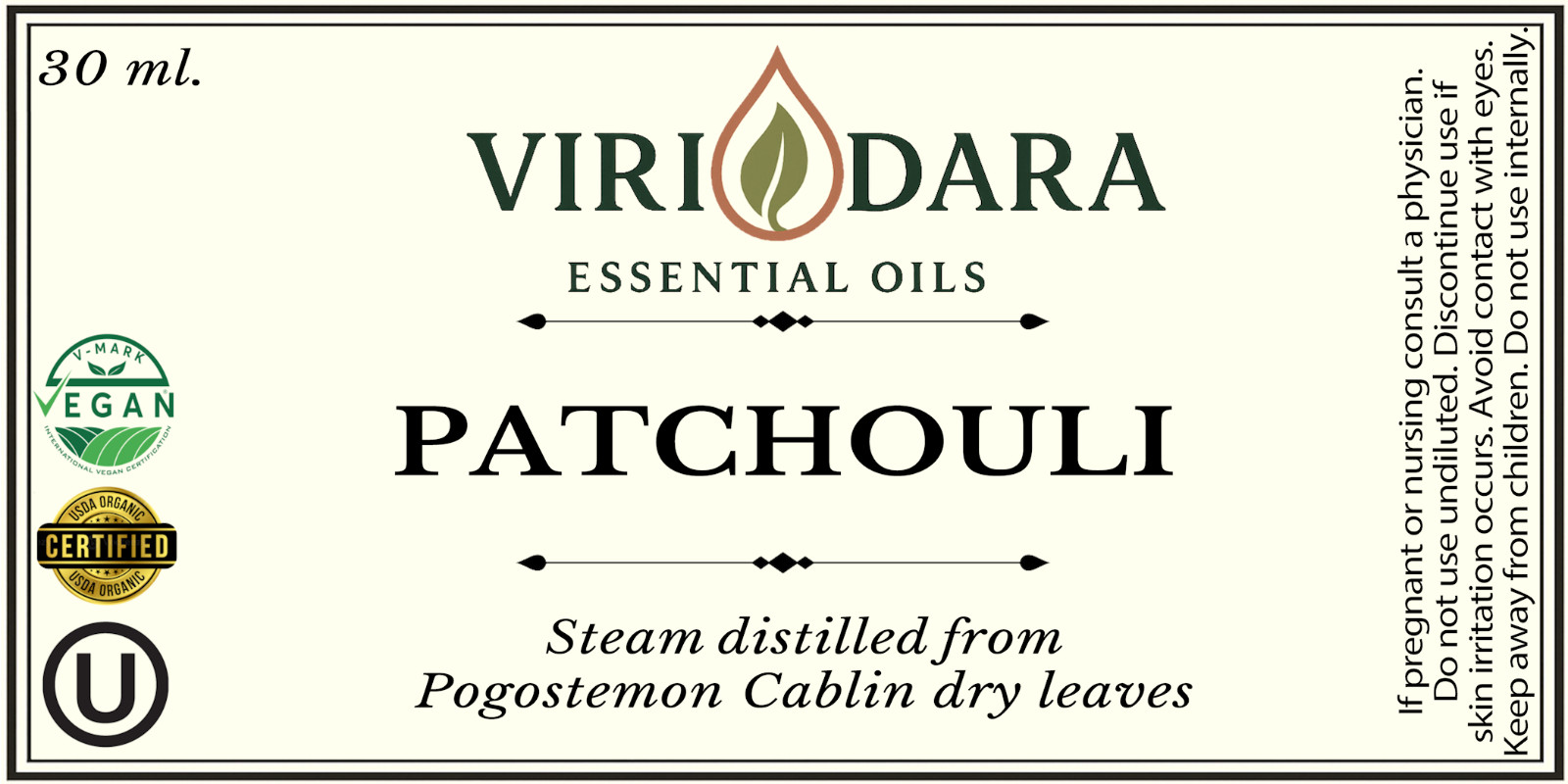 Organic Patchouli Essential Oil – 100% Pure & Natural – Free Shipping