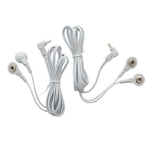 Techcare PLUS 24 & TOUCH X Replacement Electrodes Pad Wires ( Pack of 2 )