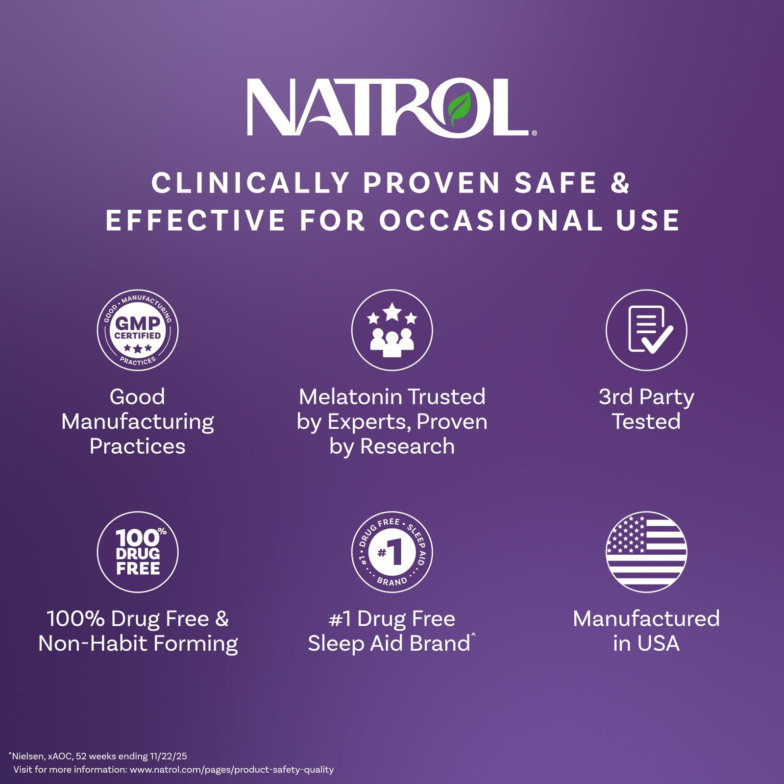 Natrol Melatonin 5Mg Dissolve Tablets Sleep Support Supplements For Adults
