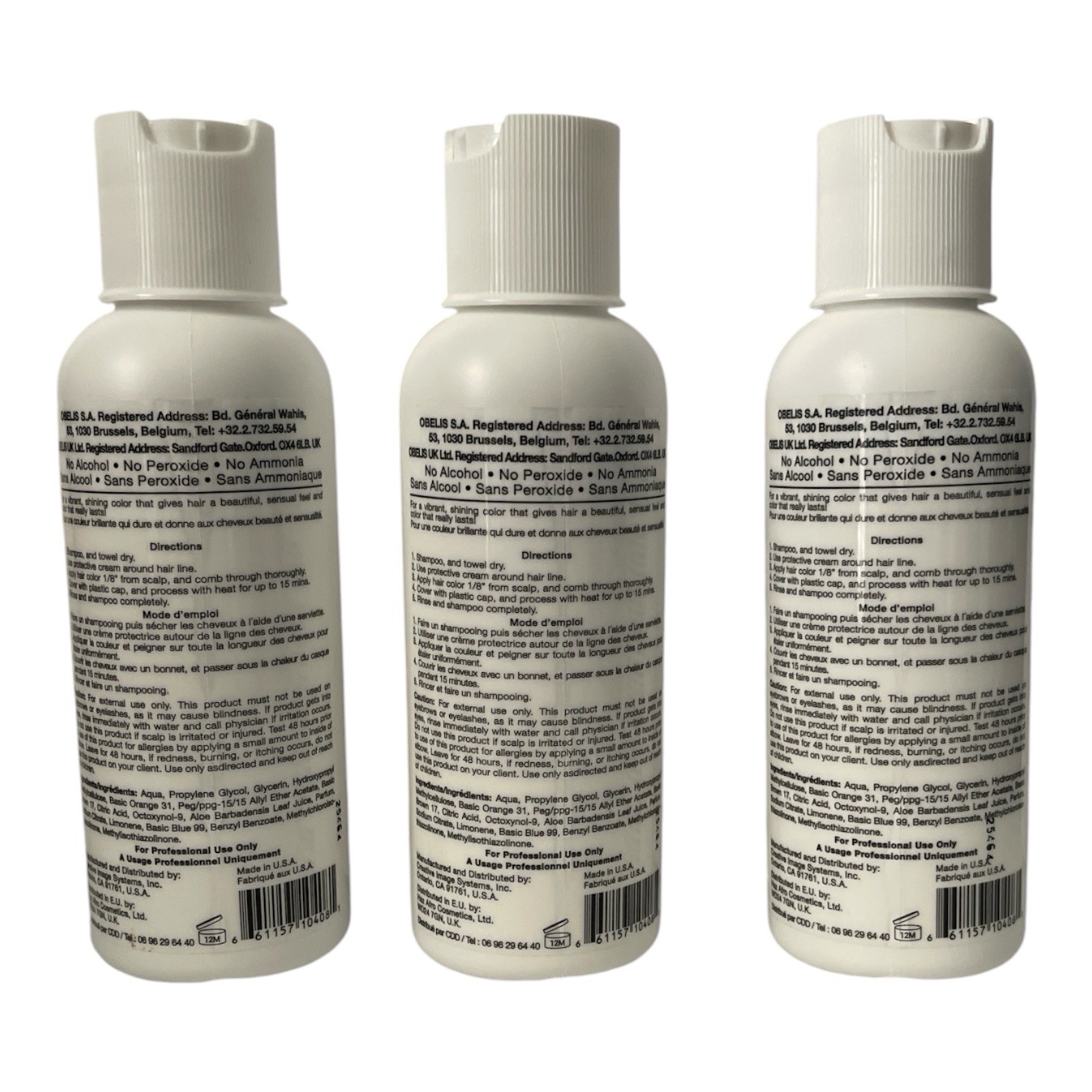 3 Pack Adore 58 Cinnamon Hair Color 4oz 12M