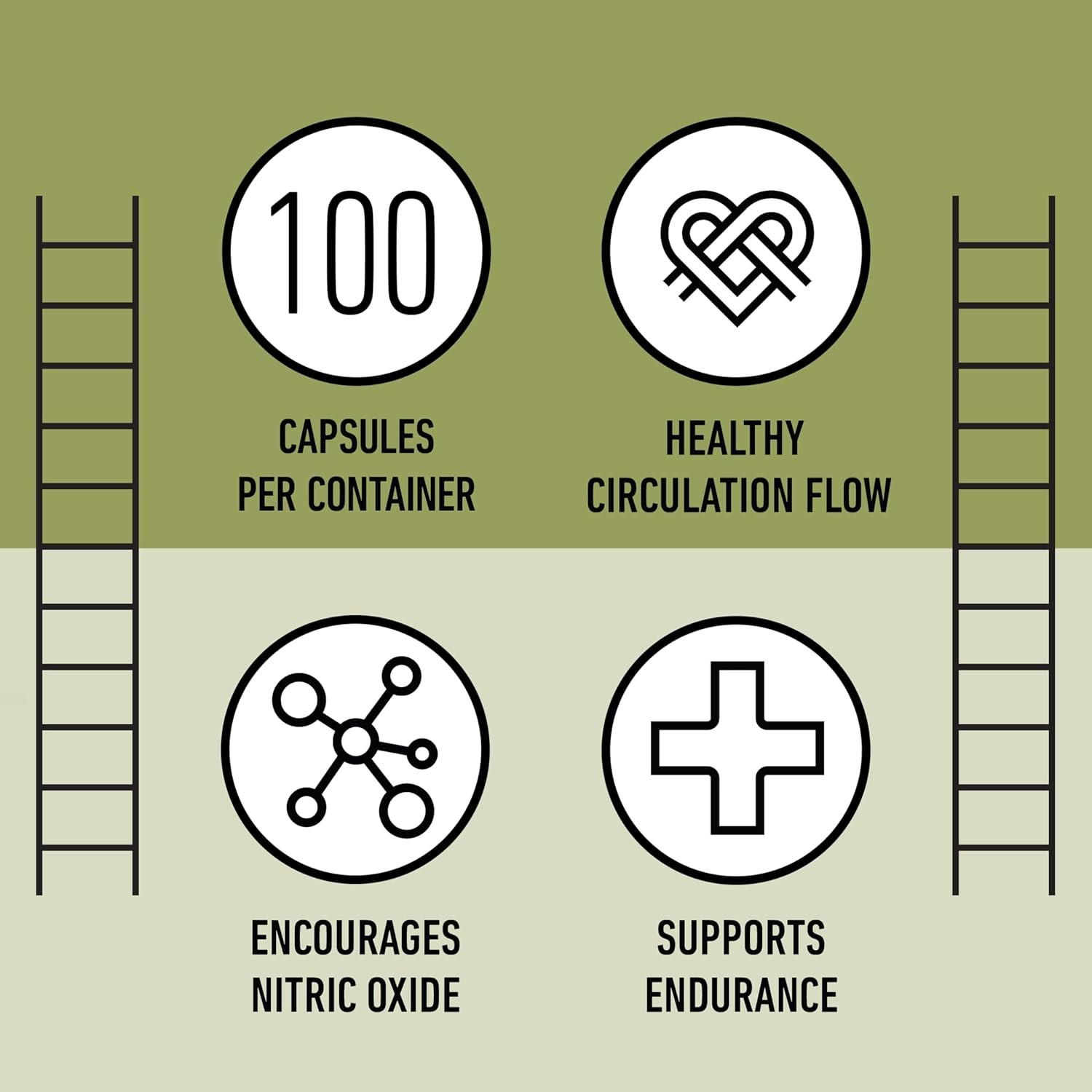 Olive Leaf Extract Capsules 550mg 100 Count Organic Vegan Non-GMO Immune Support