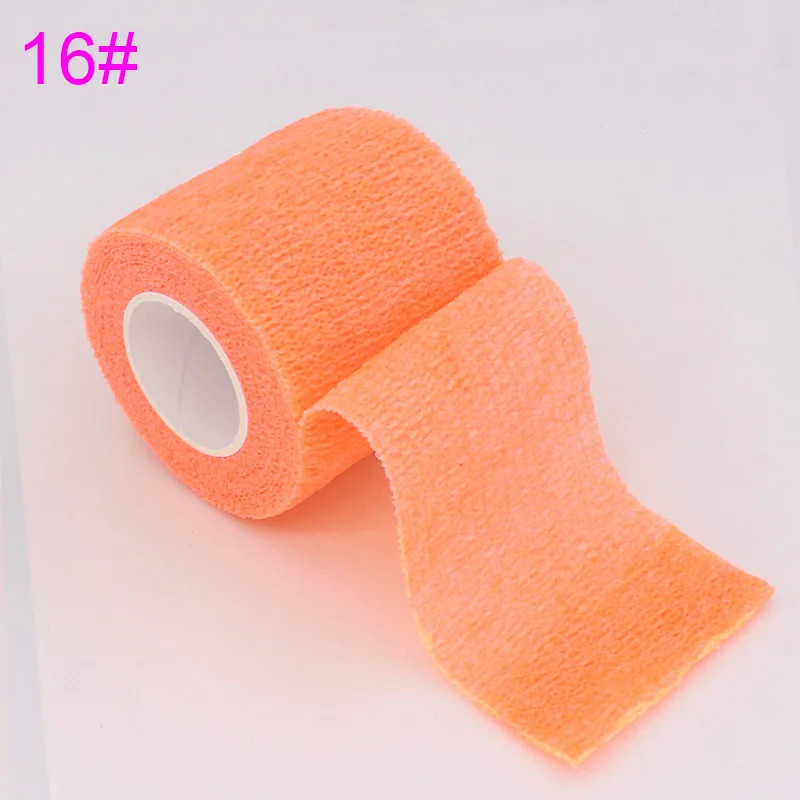 18 Colors Self Adhesive Elastic Sports Bandage Wrap Athletic Support Tape