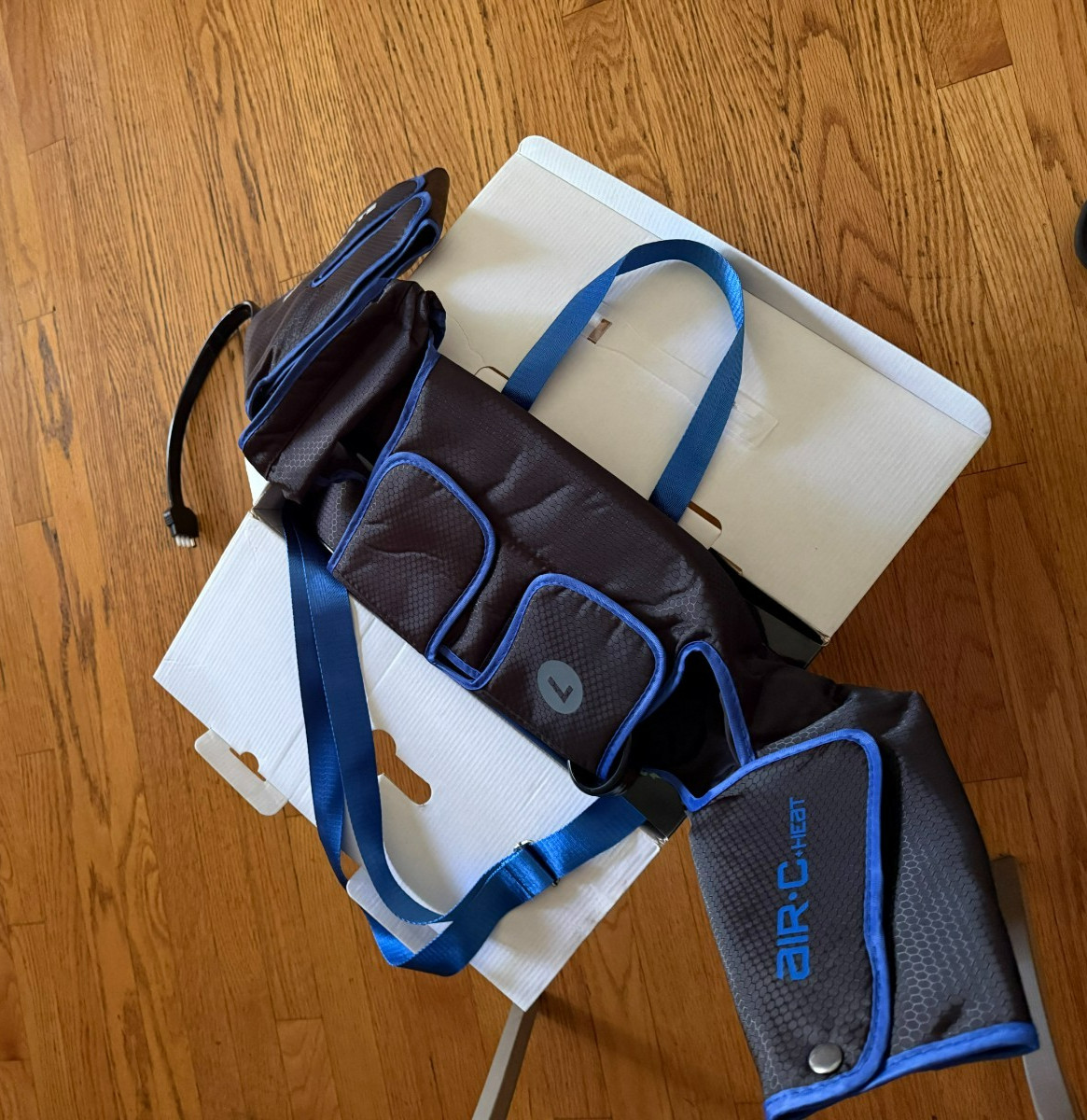 Reathlete Air C Portable Air Compression Leg Massager +Heat Recovery