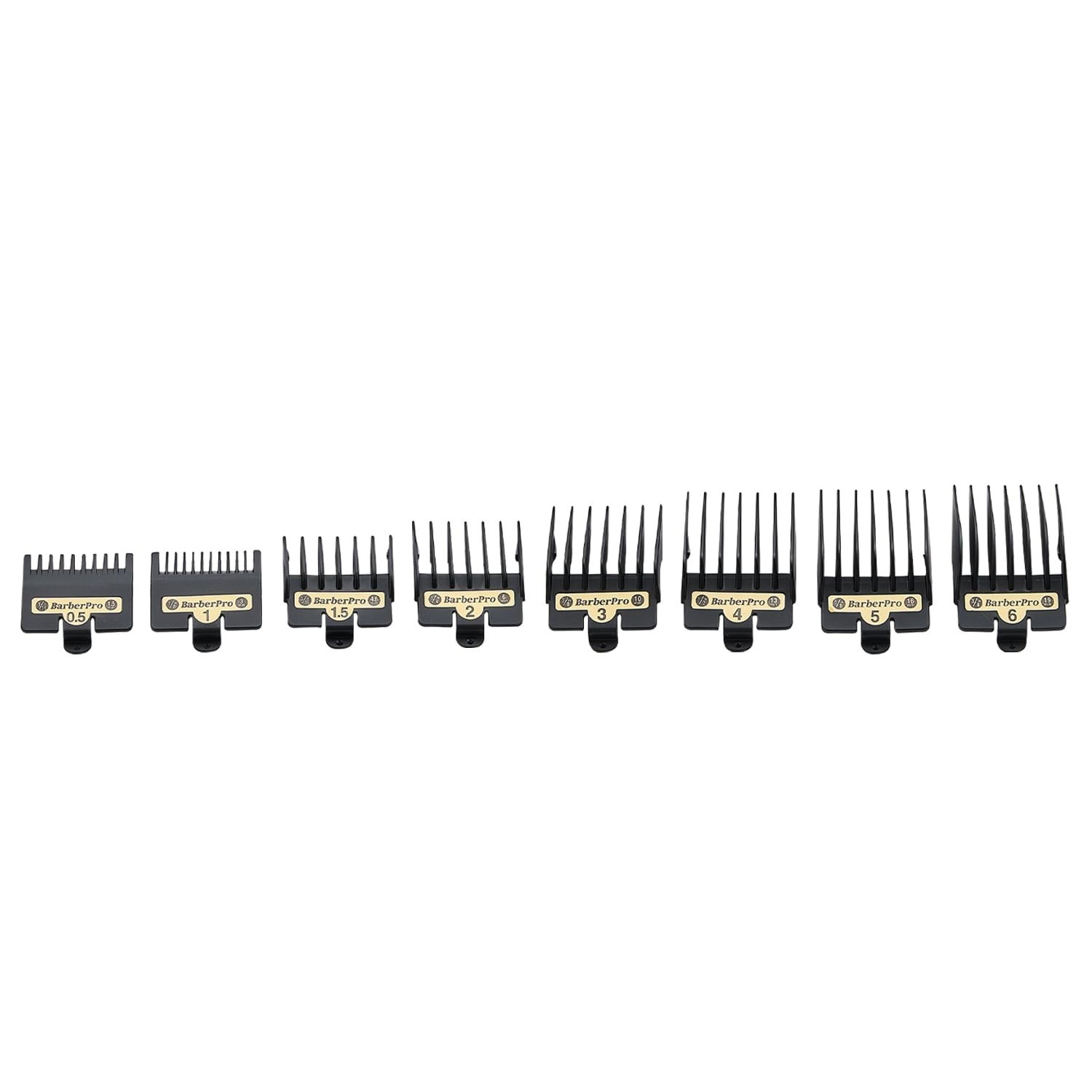 8PCS Clipper Guards for BaBylissPRO Barberology FX870 FX880 FX825 FX673 Clippers