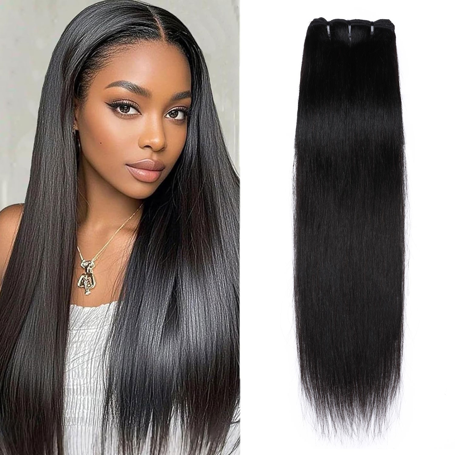Unprocessed Virgin Remy Human Hair Weave Sew In Body Wave 1-3 Bundles 100g/Pack