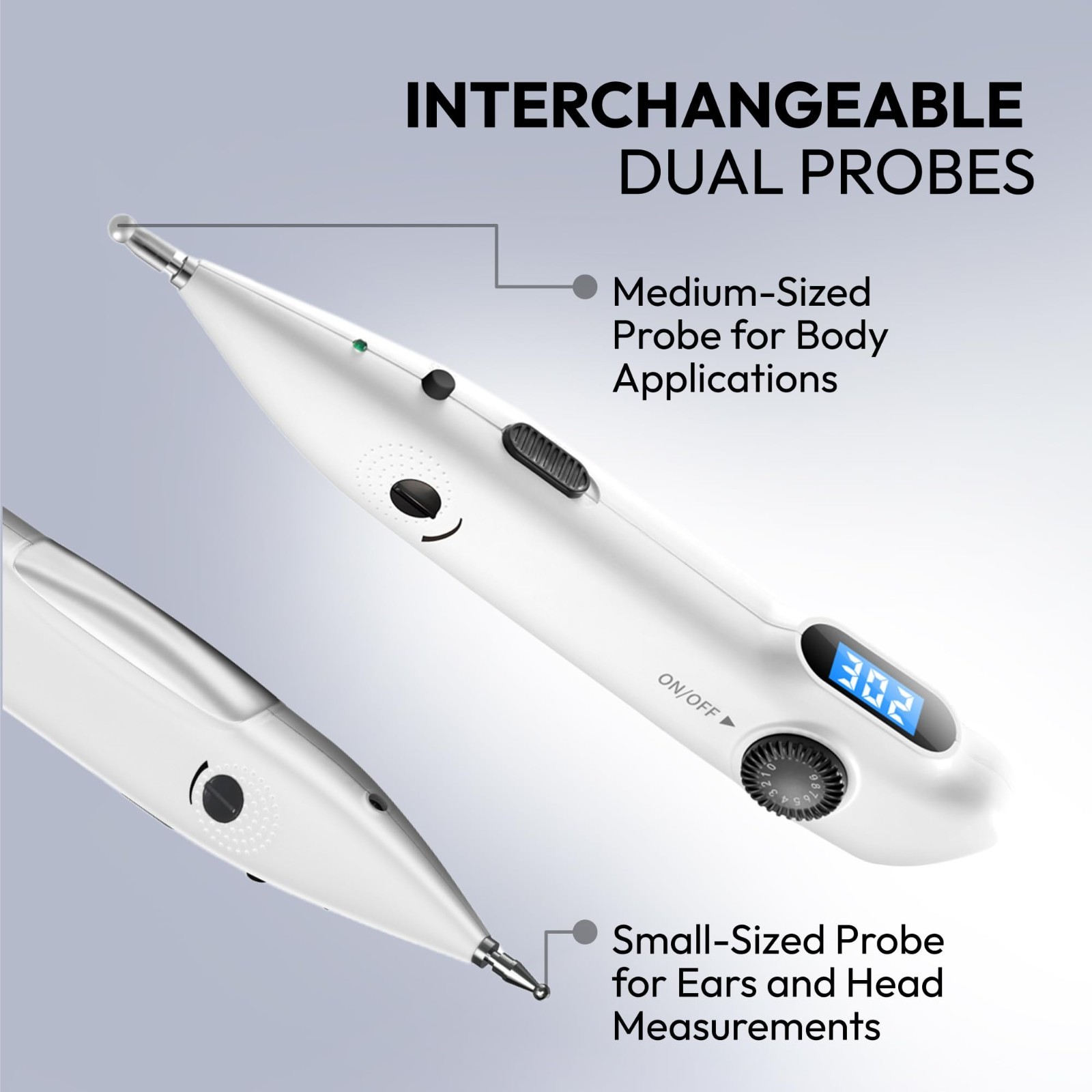 Rechargeable Electronic Acupuncture Meridian Pen – Adjustable Intensity Acupoint