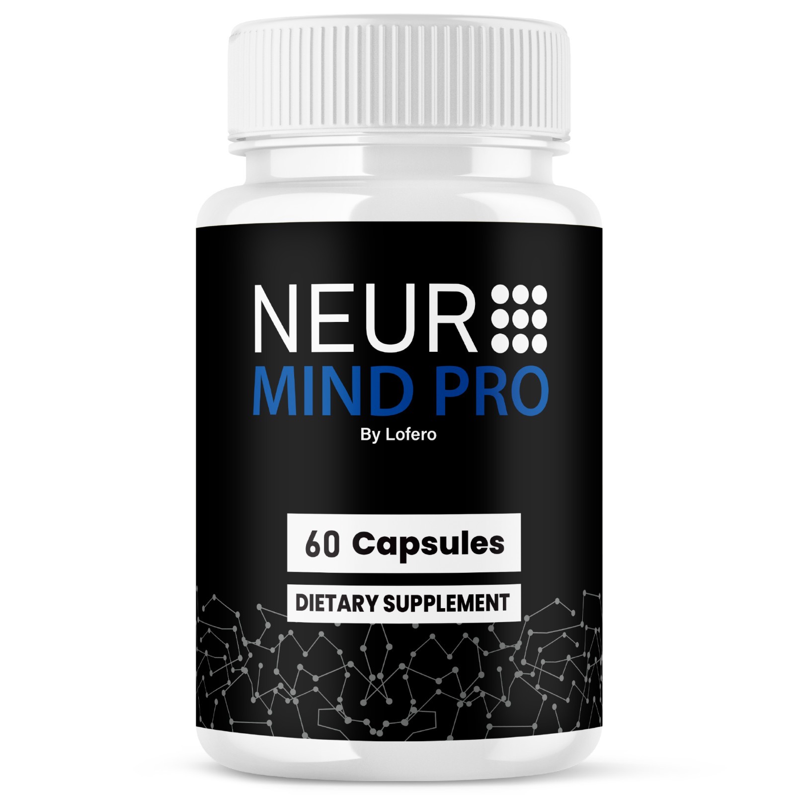 Neuro Mind Pro Capsules, NeuroMind Pro Brain Supplement Memory Focus (60ct) 1-5x