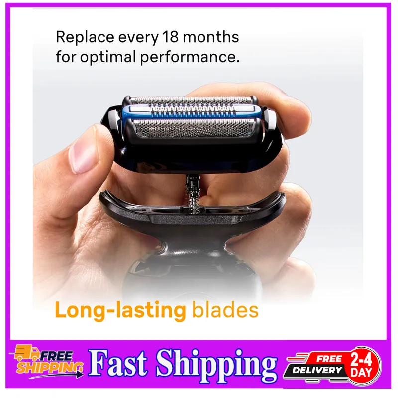 Braun Series 5 Electric Shaver for Men with Beard Trimmer 5118s