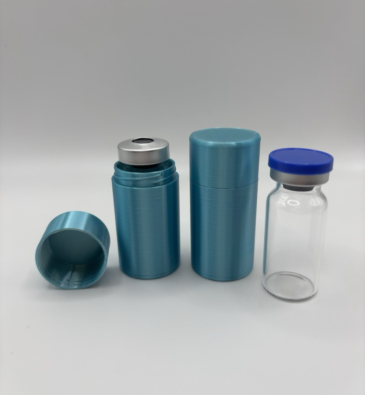 Single Peptide Vial Holders 3mL / 5mL / 10mL sizes – Multi-pack Options