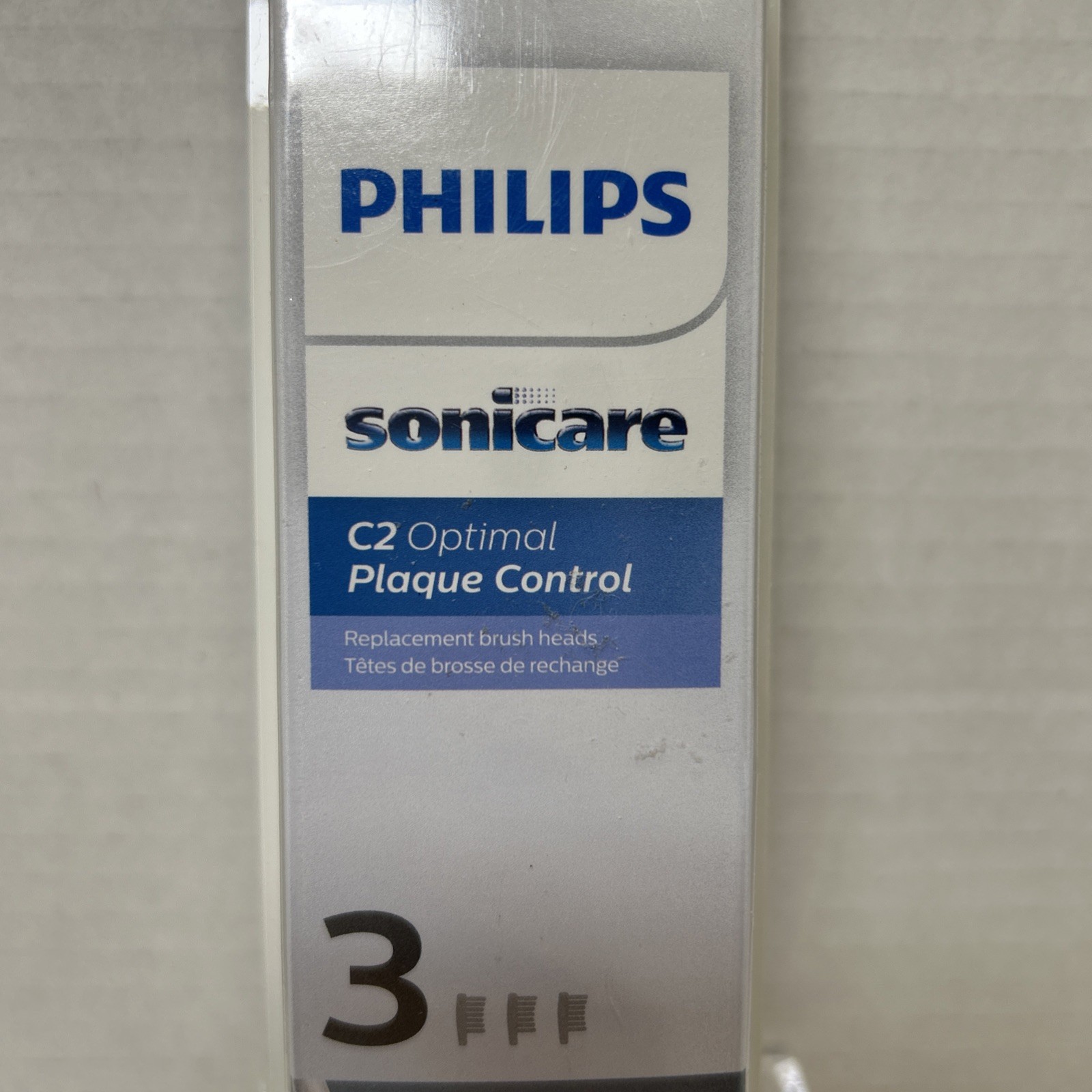 Philips Sonicare C2 Optimal Plaque Control Replacement Brush Heads 3pk HX9023/65