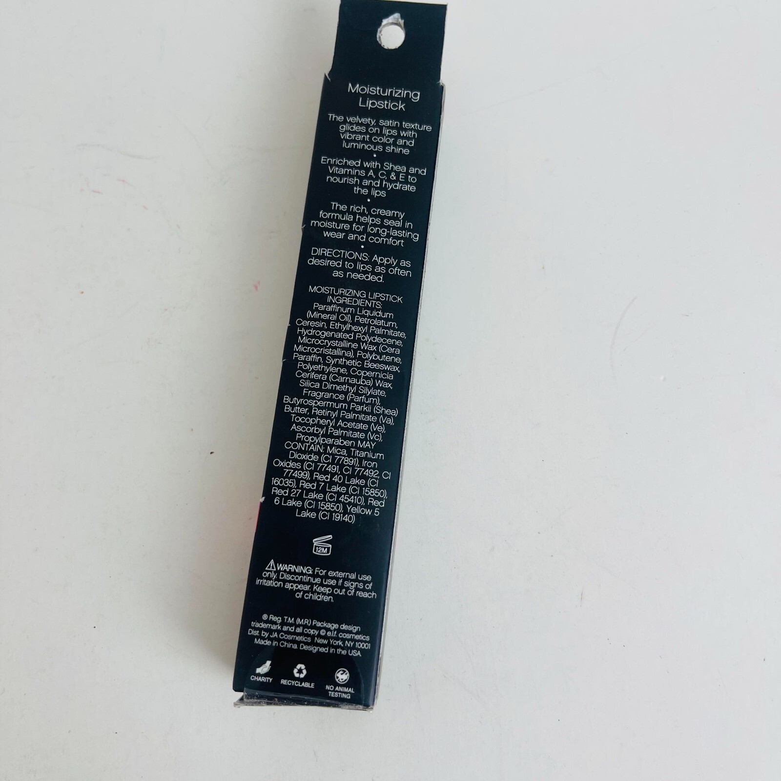 ELF Studio Pink Moisturizing Lipstick Flirty & Fabulous 3.2g/0.11 Oz.