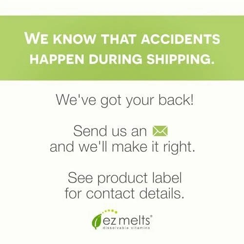 EZ Melts Dissolvable Vitamin B-Complex with Methyl B12 and Methyl Folate, Supply