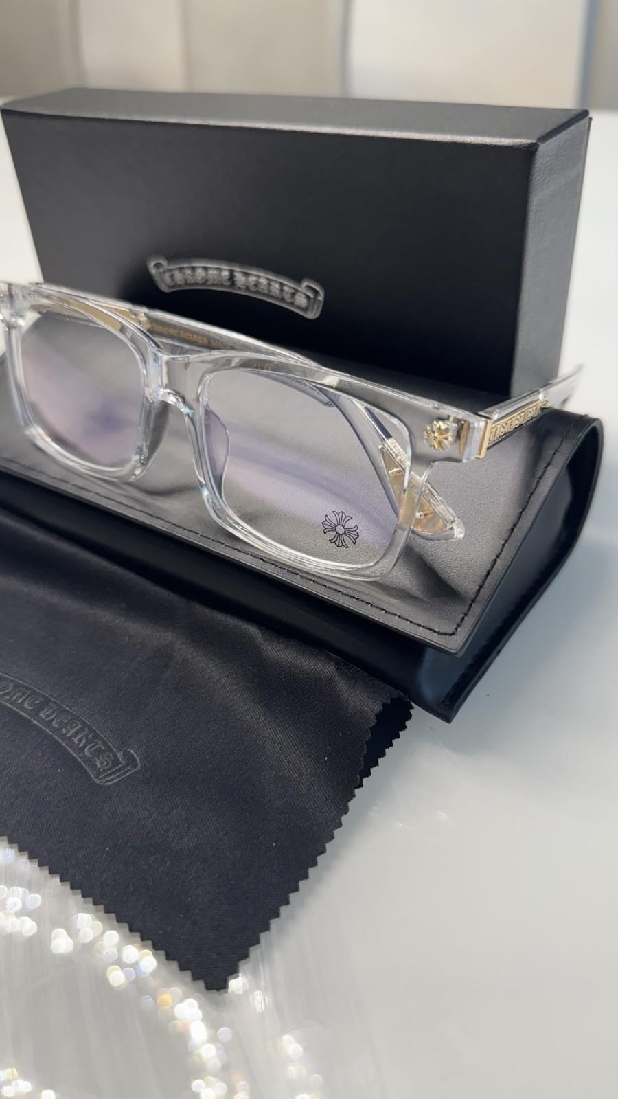 Chrome hearts style glasses