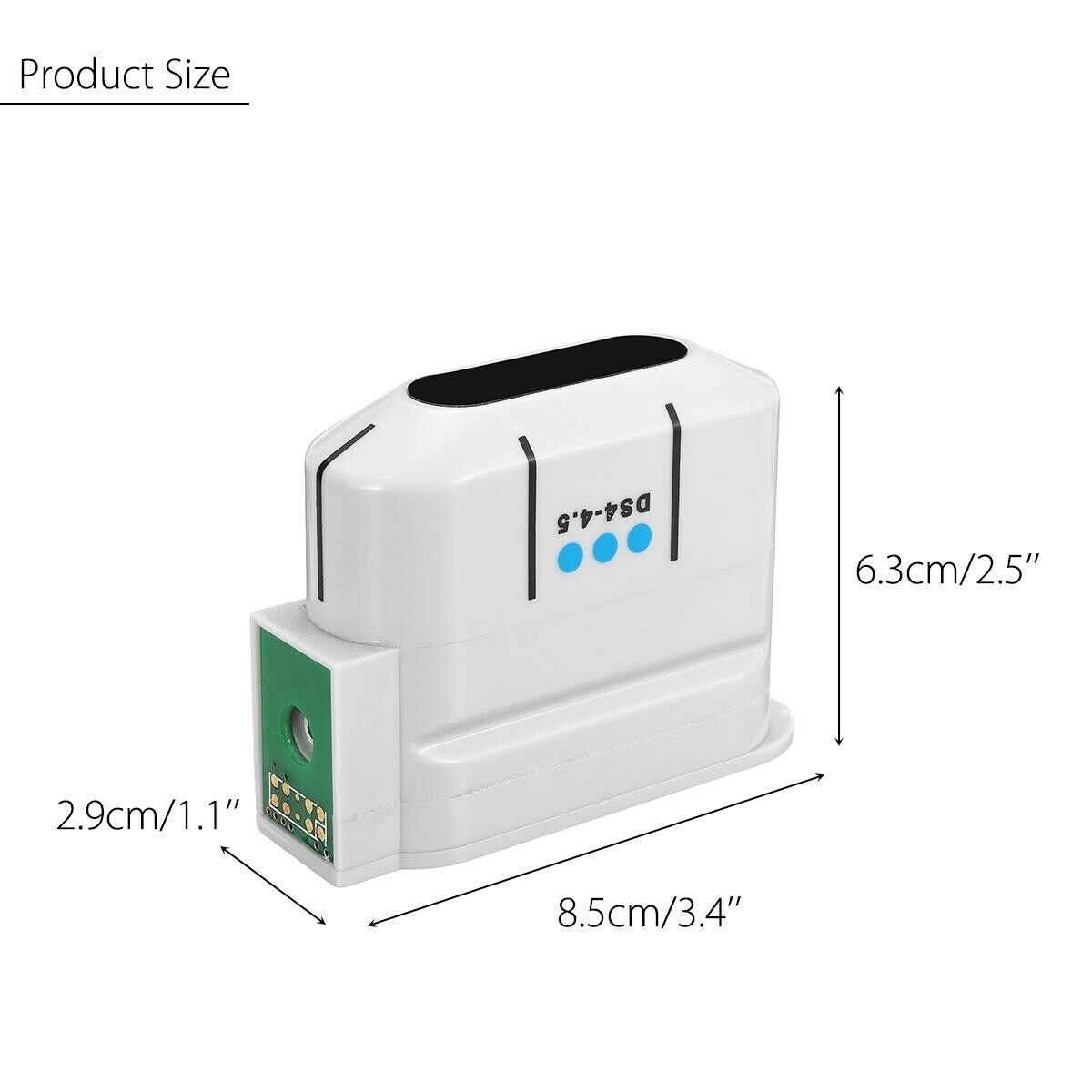 H Version Cartridges Replacement Transducer Tips Parts 10000 Shots For Face Body