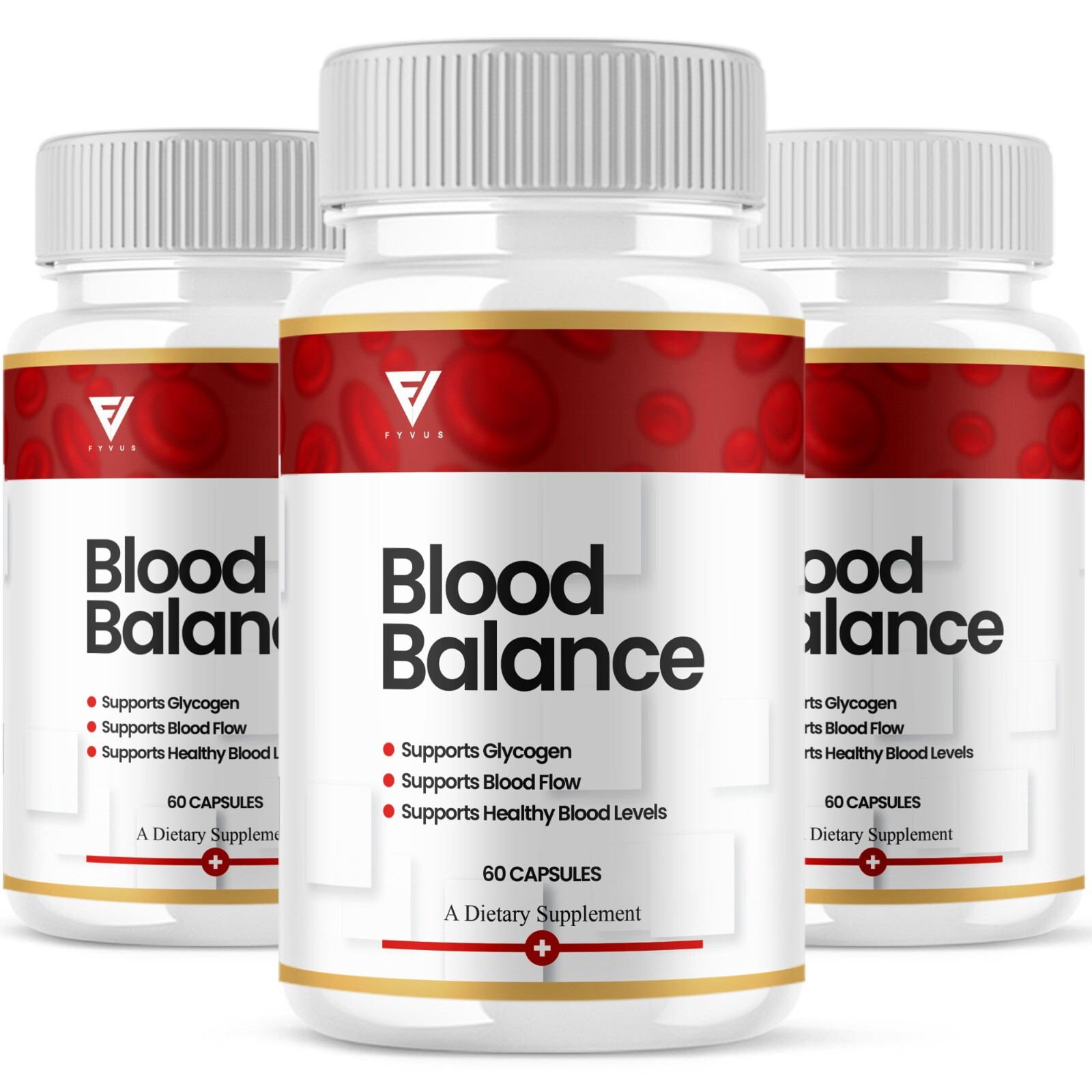 (3 Pack) Blood Balance Glycogen Pills BloodBalance Glyco Support (180 Capsules)