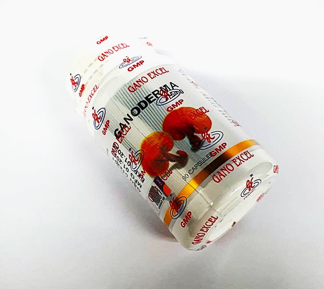 2 Bottles Gano Excel Ganoderma 90 Capsules Lingzhi Reishi Immune Boost USA