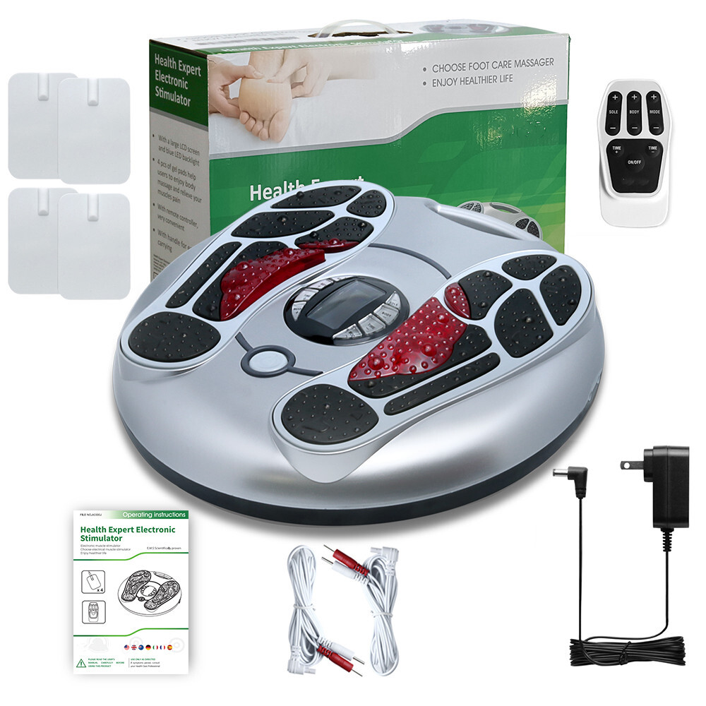 EMS Foot Circulation System & Nerve Muscle Stimulator TENS Unit for Neuropathy