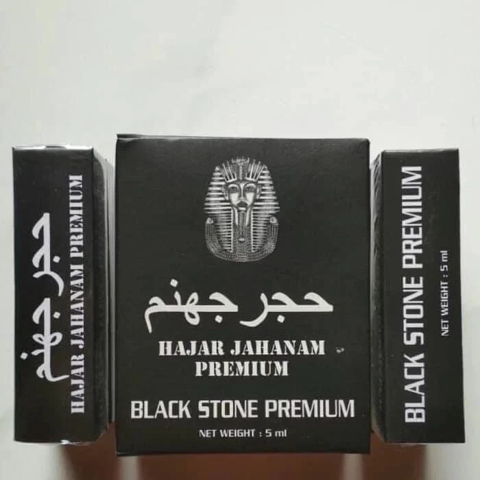 1 Pcs Hajar Jahanam Premium Black Stone 100% Original 5 ml