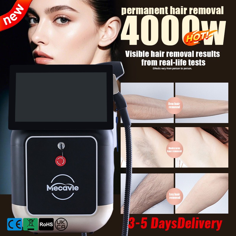 Professional Ice Titanium Diode Laser Hair Removal 60M Shots Permanent Epilator
