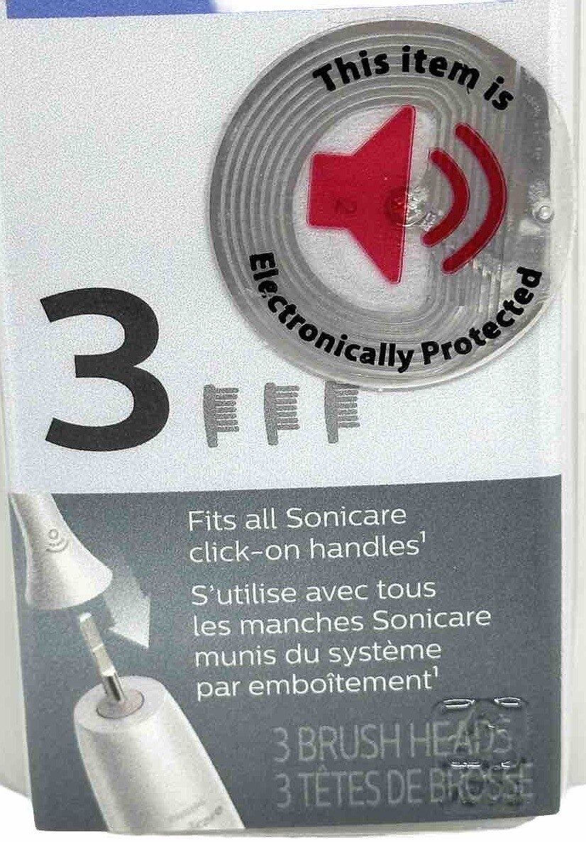 Philips Sonicare Toothbrush Heads Genuine C2 Optimal Plaque Control Soft 3 Per
