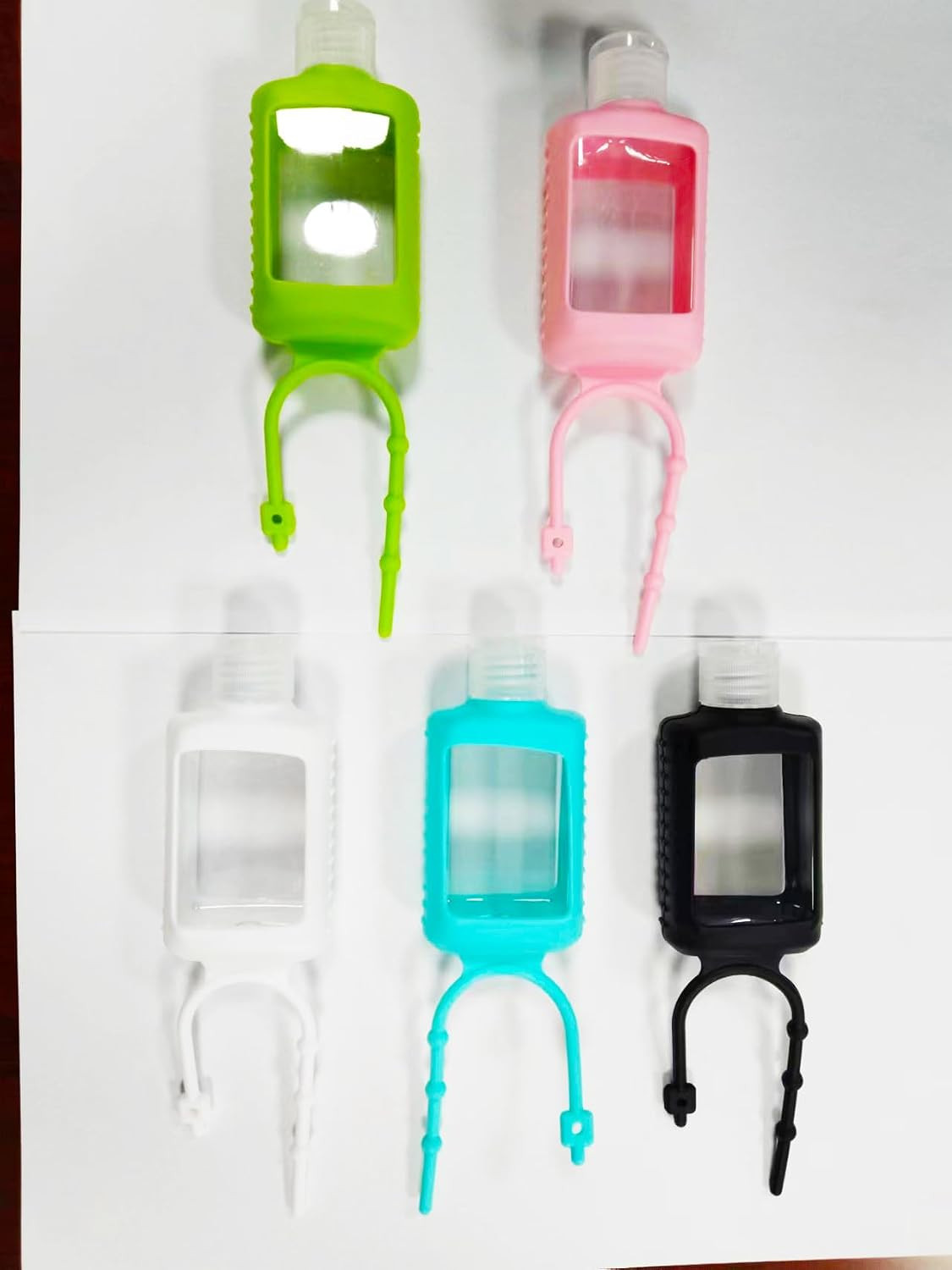 Leak-Proof Squeeze Bottle | Hand Sanitizer Holder, Clip or Strap Attachment, Sof