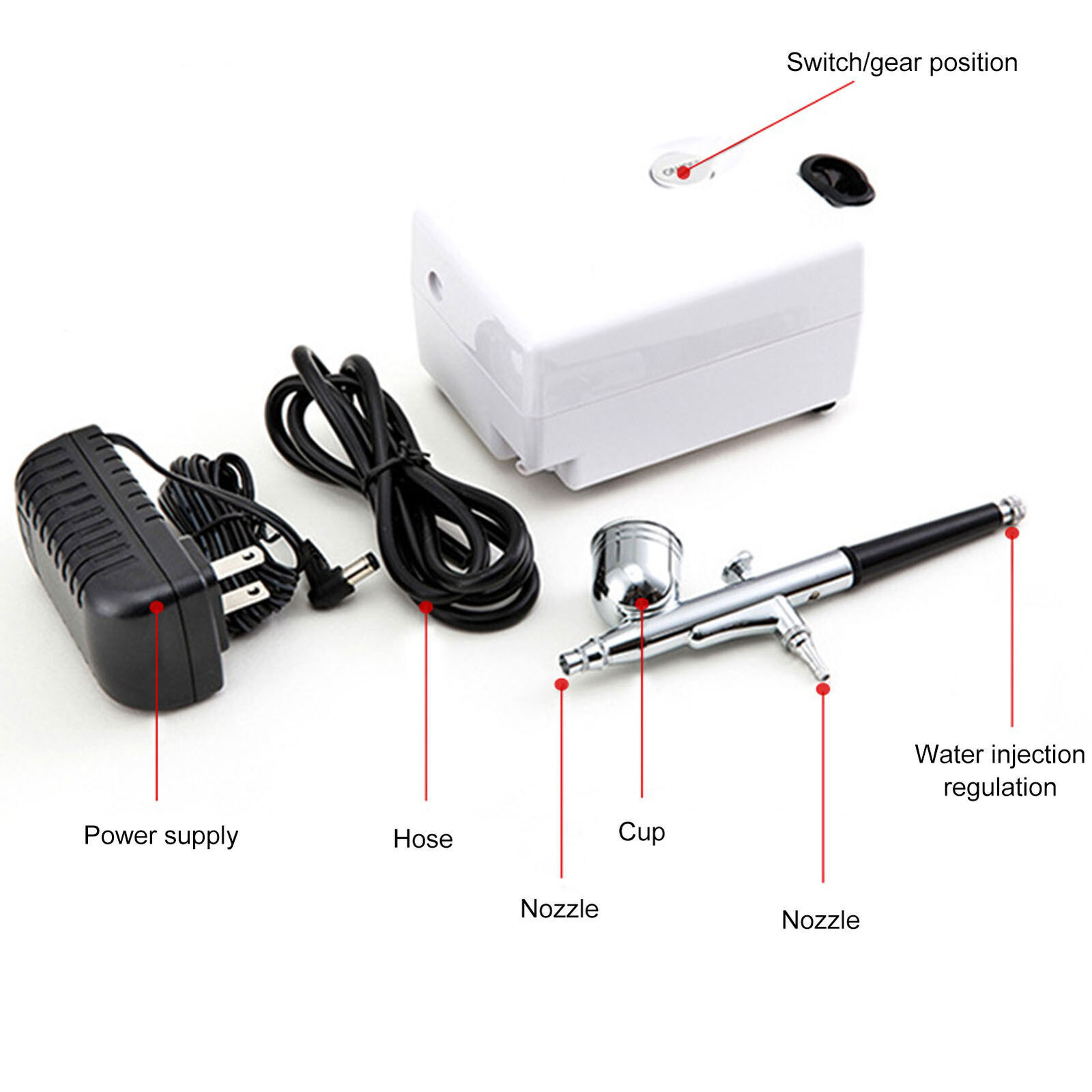 Facial Oxygen Injector Injection Fine Mist Deep Moisturizing High Pressure