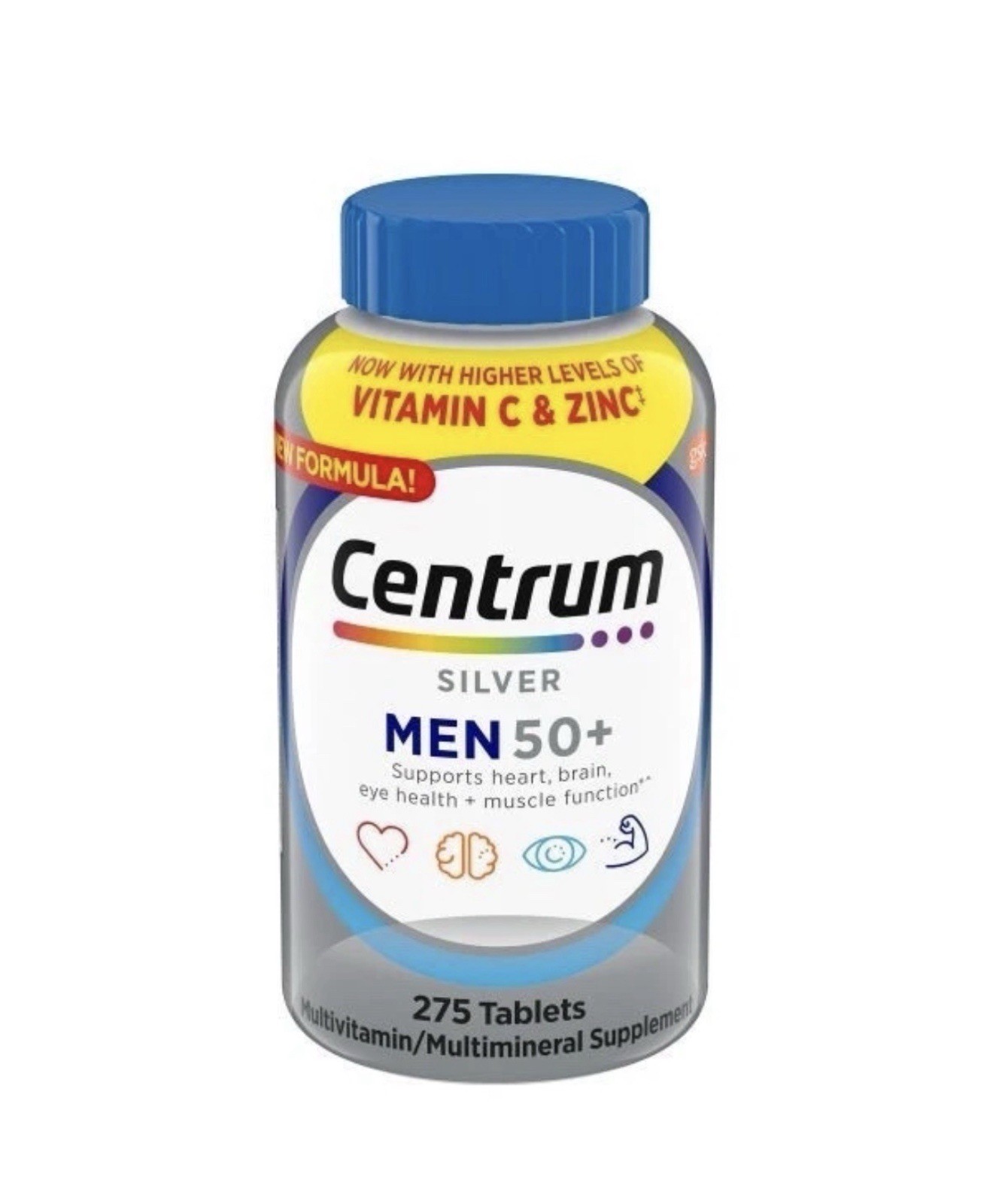 ✳️🔥Centrum Silver Men 50+ Multivitamin, 275 Tablets exp 2/28 Free Shipping!✳️🔥