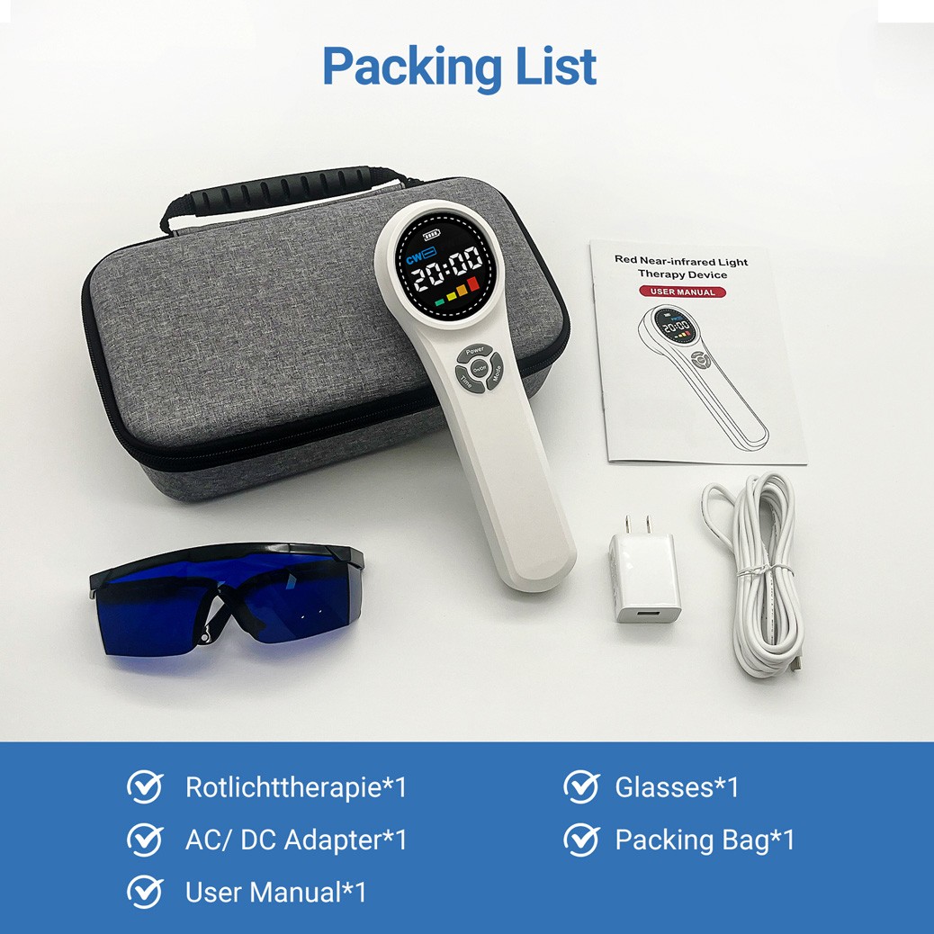 1760mW Low Level Laser Therapy for Neck Back Muscle Strain Treatment Pain Relief