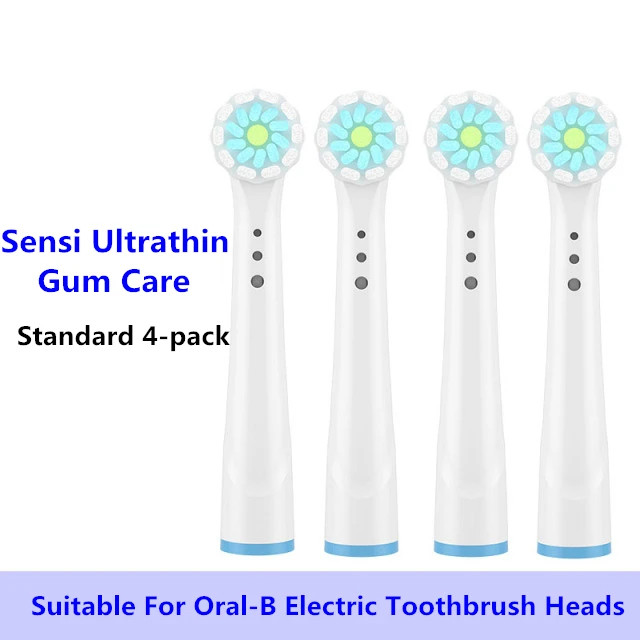 Replacement Toothbrush Heads Fits Oral B Electric Brush Refills DuPont Bristles