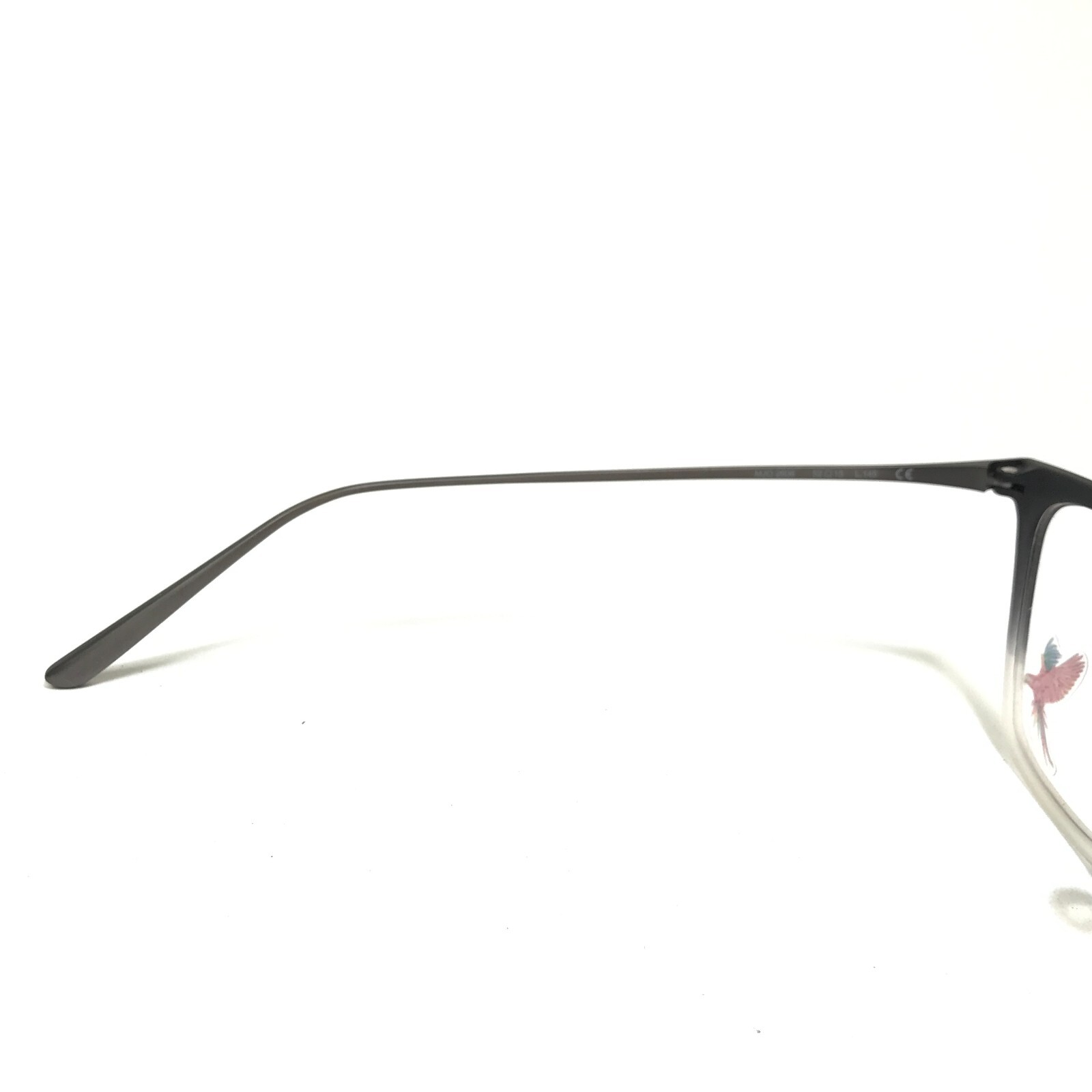 Maui Jim Eyeglasses Frames MJO2606-94M Black Gray Clear Fade Cat Eye 52-15-145