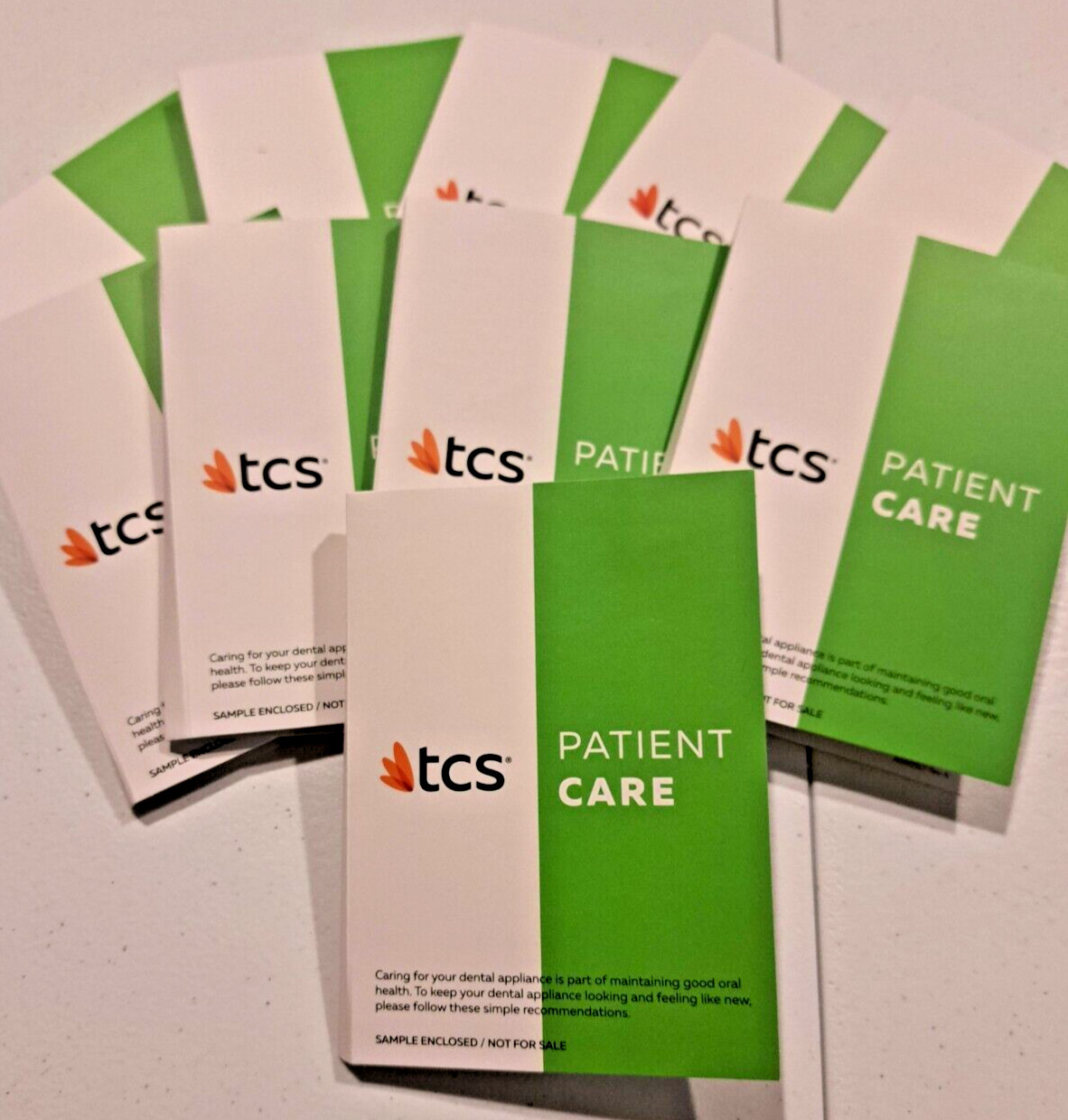 50 packets – TCS Fresh Concentrated Dental Appliance Cleaner 1 year supply