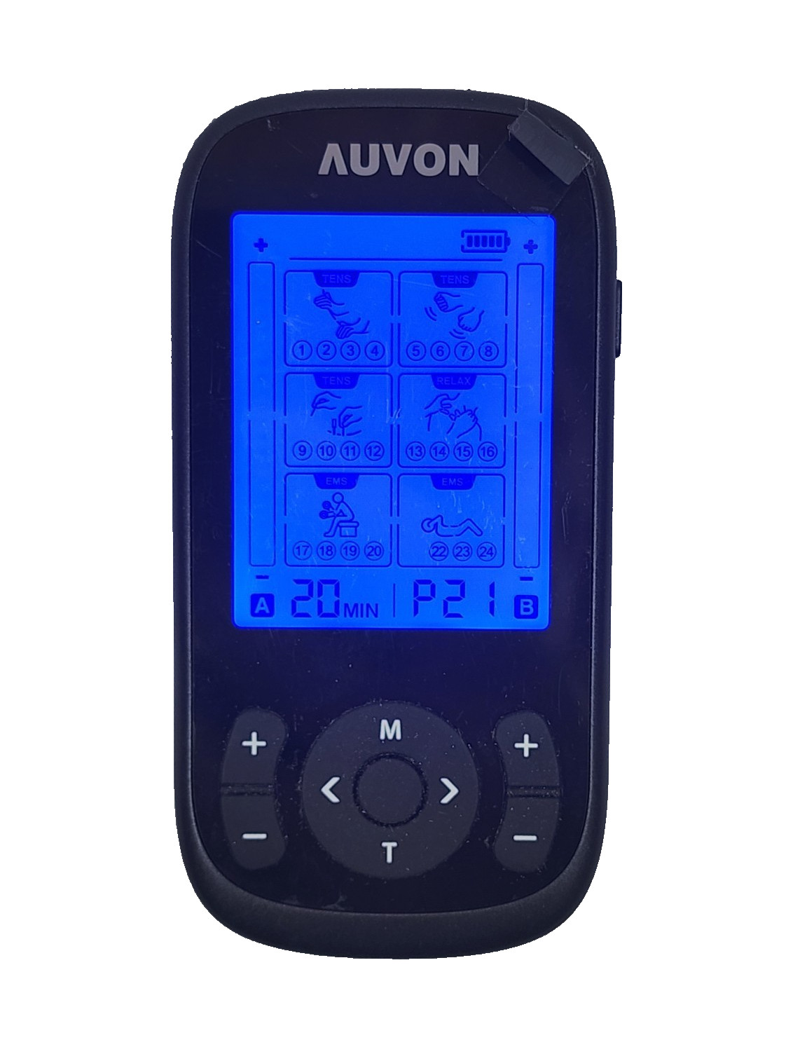Auvon OTC TENS & EMS Unit 40-Hour Battery Model TA2224 Rechargeable (Unit Only)