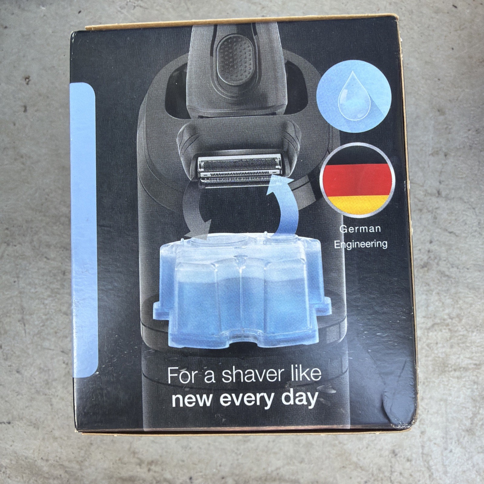 Braun CCR4 Clean & Renew Shaver Cleaning Cartridge Refills 4-Pack Type 5331