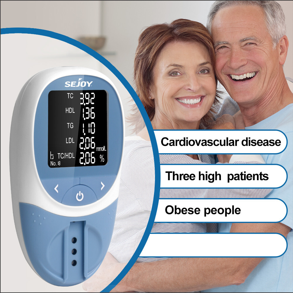5 in 1 Optics Blood Lipid Analyzer Multifunction Cholesterol Triester Strips