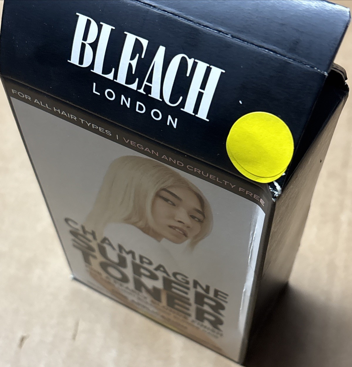 Bleach London champagne toner pearly blonde hair color new sealed Netherlands