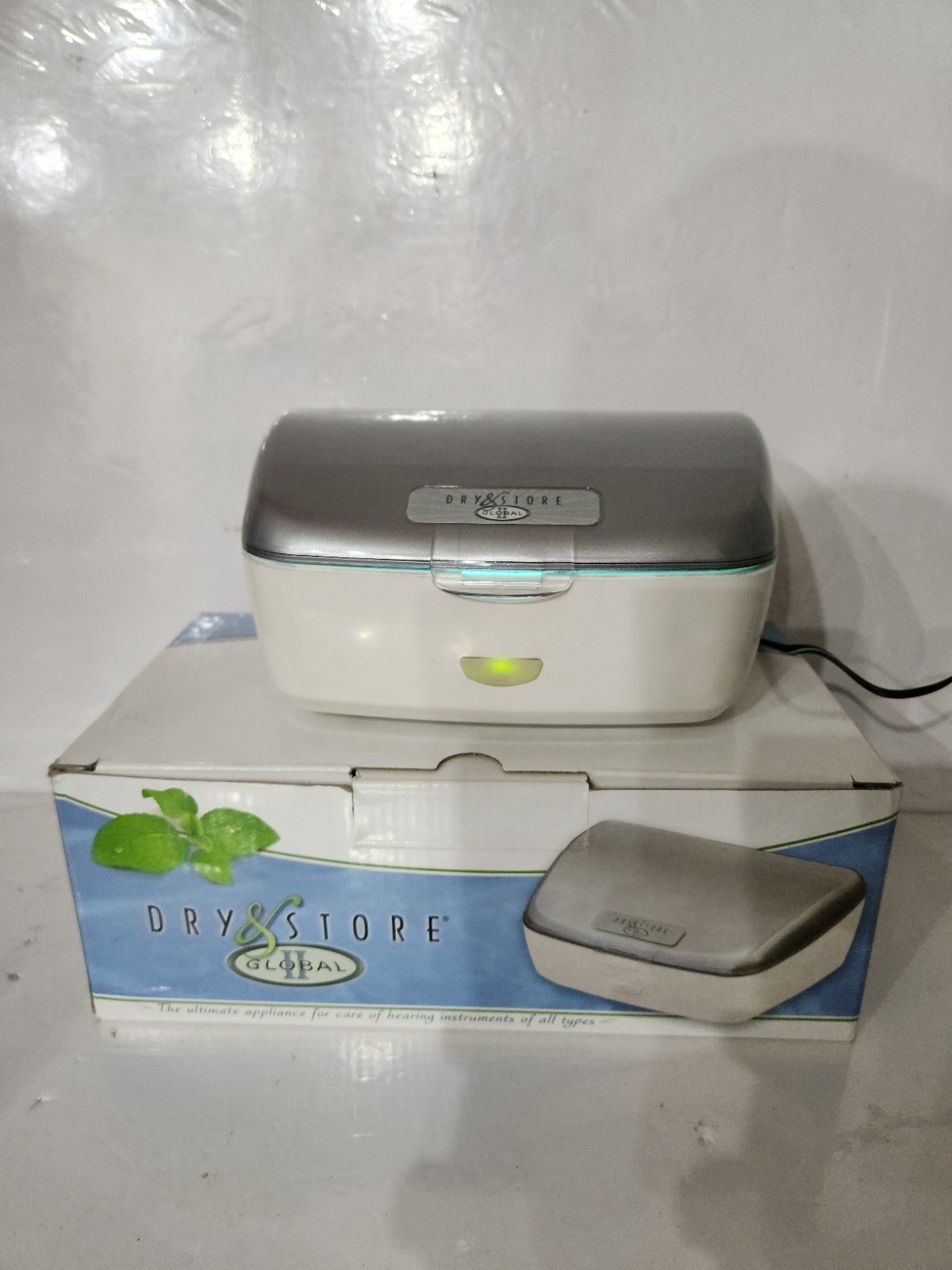 Dry and Store Global II Electric Hearing Aid Dehumidifier A3e