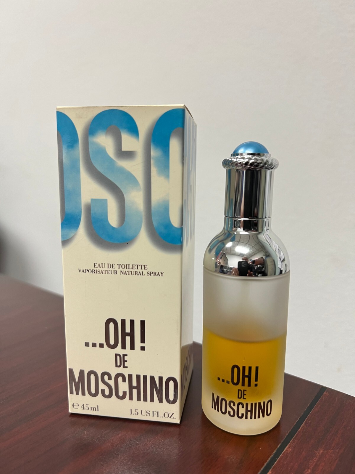 OH! DE MOSCHINO by MOSCHINO 1.5 FL oz / 45 ML EDT Spray Low Fill … As Pictures