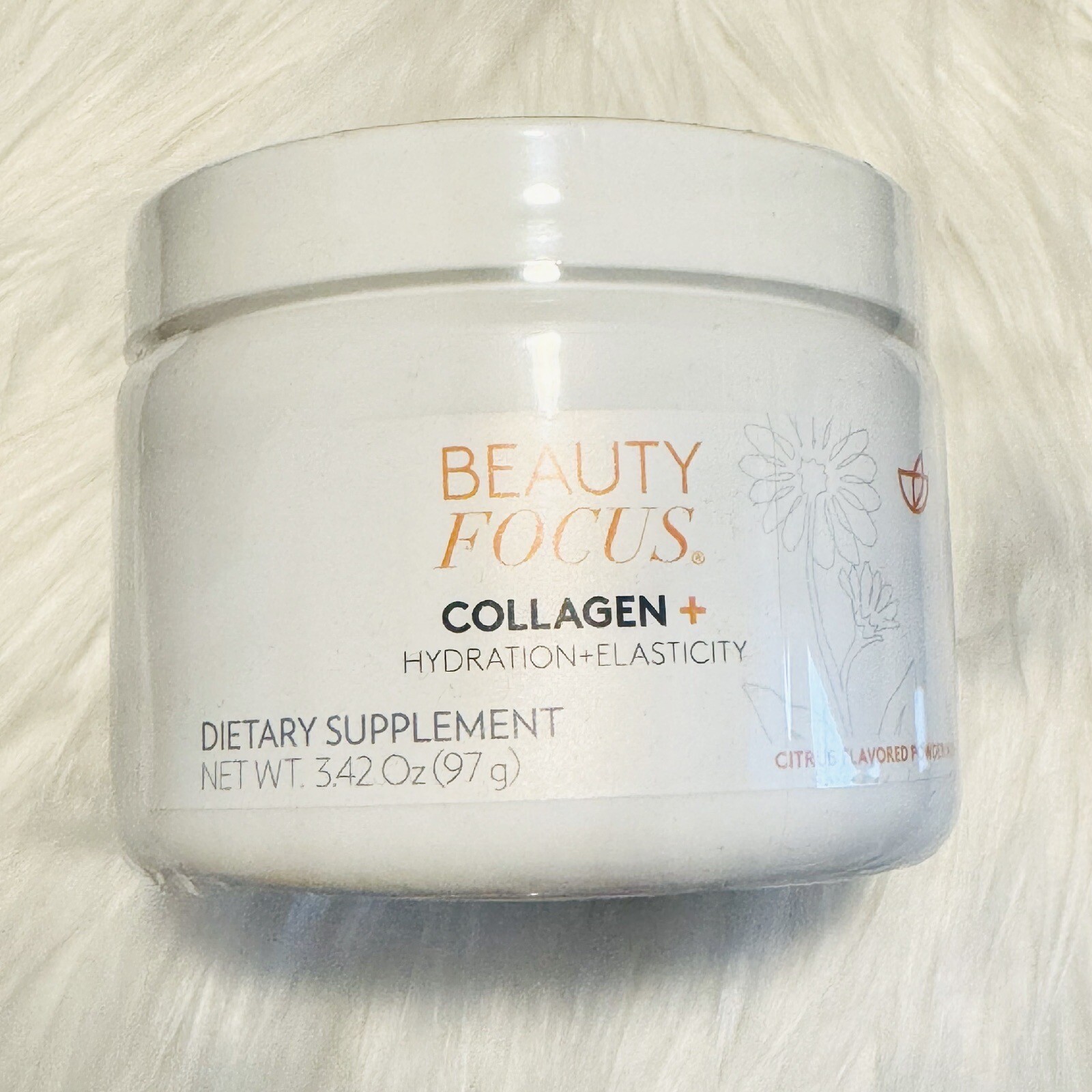 Nu Skin Beauty Focus Collage | Citrus Flavor Orange | Powder | NEW ITEN
