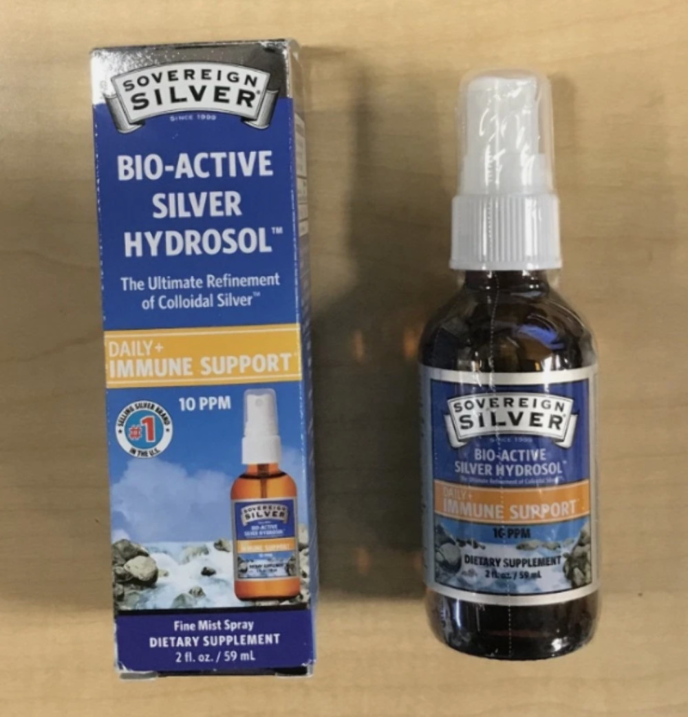 (2 Pack) 5/26 Sovereign Silver Immune Support, Colloidal Silver, Bio-Active Silv