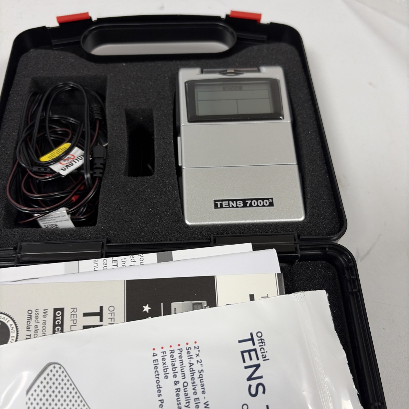 Roscoe TENS 7000 Digital Pain Management Unit OTC Muscle Stimulator