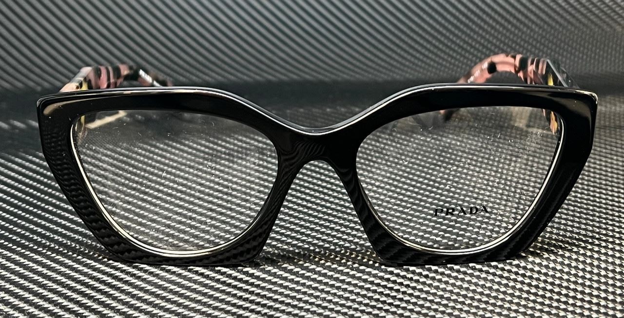 PRADA PR 09YV 21B1O1 Black Women’s 54 mm Eyeglasses