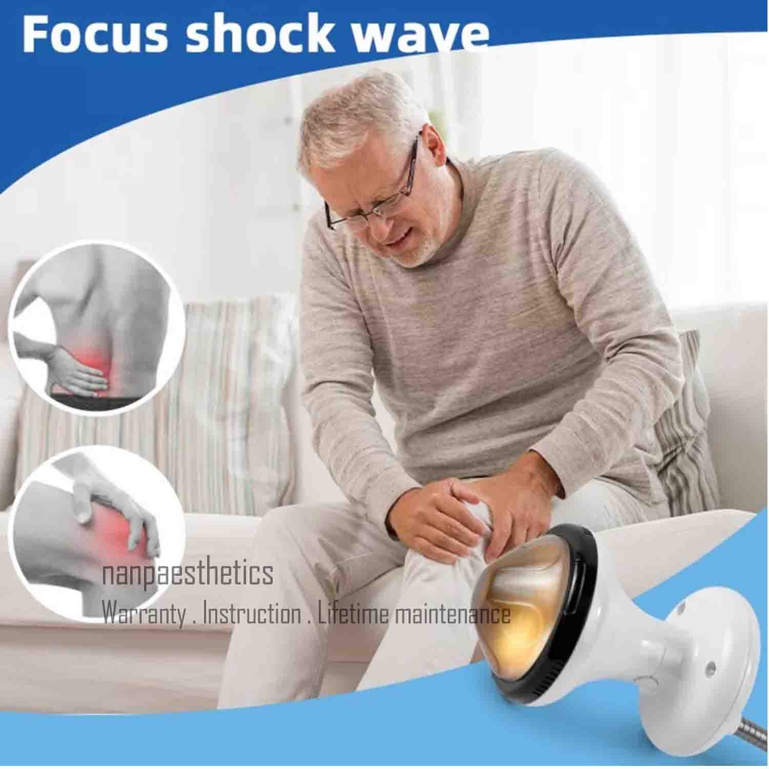 Focused Shock Wave Focus Shockwave Therapy Machine Pain Relief Physical Therapy