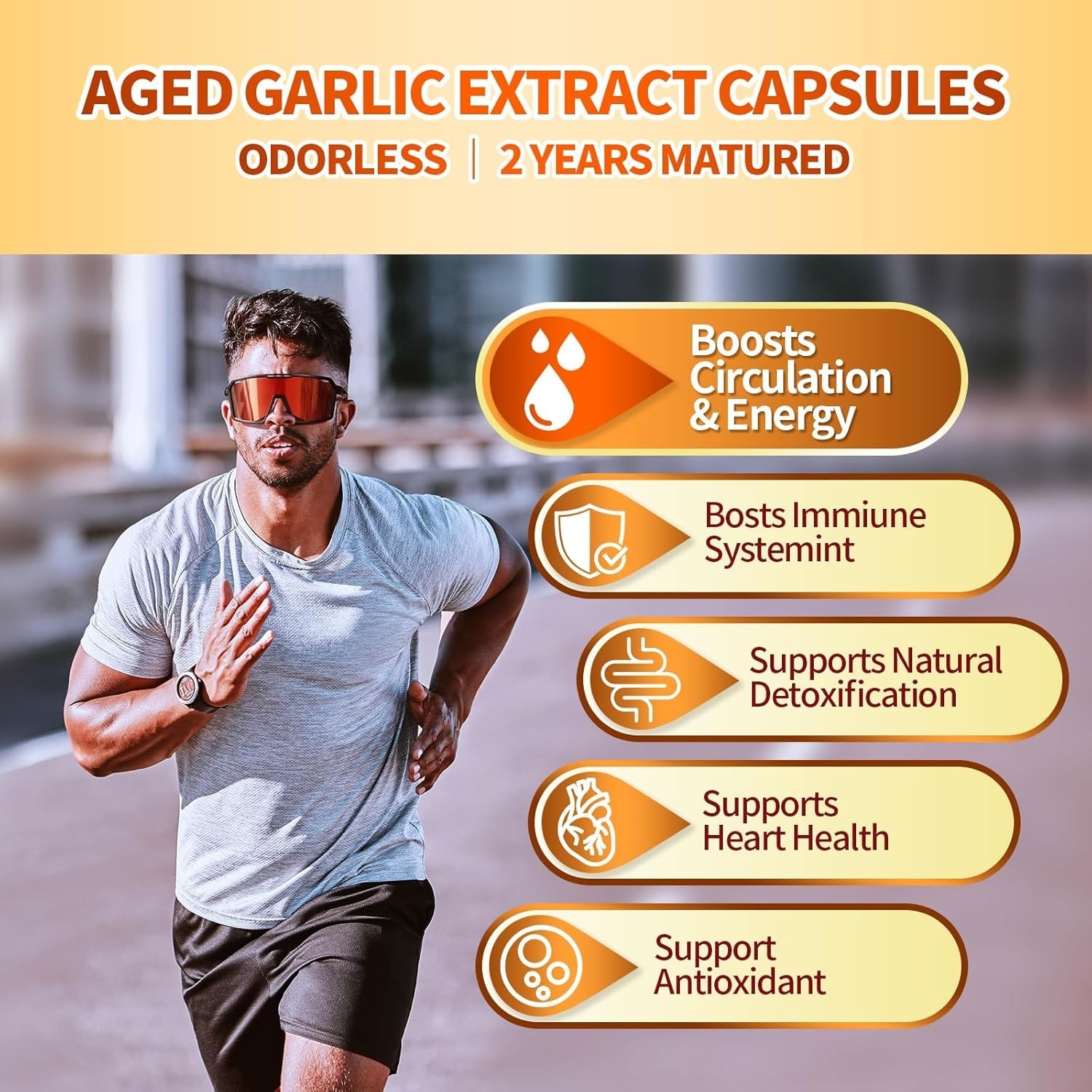Vivonu Aged Garlic Extract, 10500 mg, Odorless, Minerals Added, 300 sgVivoNu Age