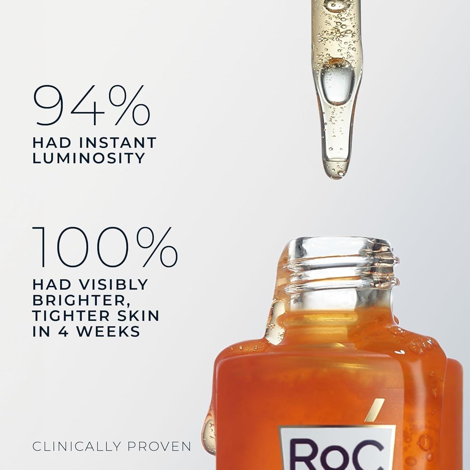 RoC Multi Correxion Revive + Glow 10% Active Vitamin C Serum for Face